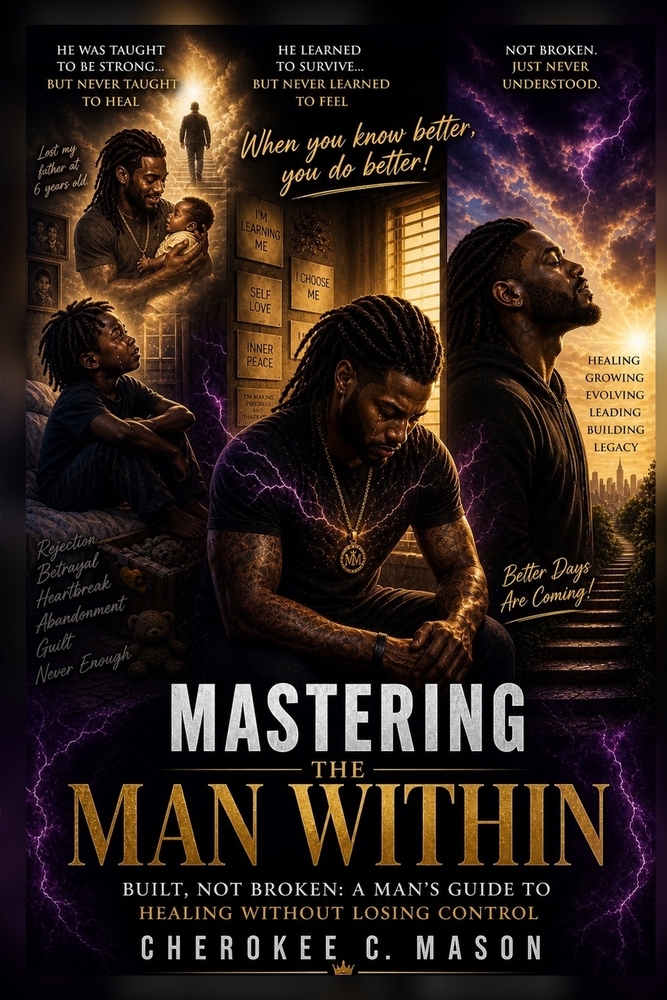 Mastering the Man Within: Built, Not Broken: A Man's Guide to Healing Without Losing Control cover