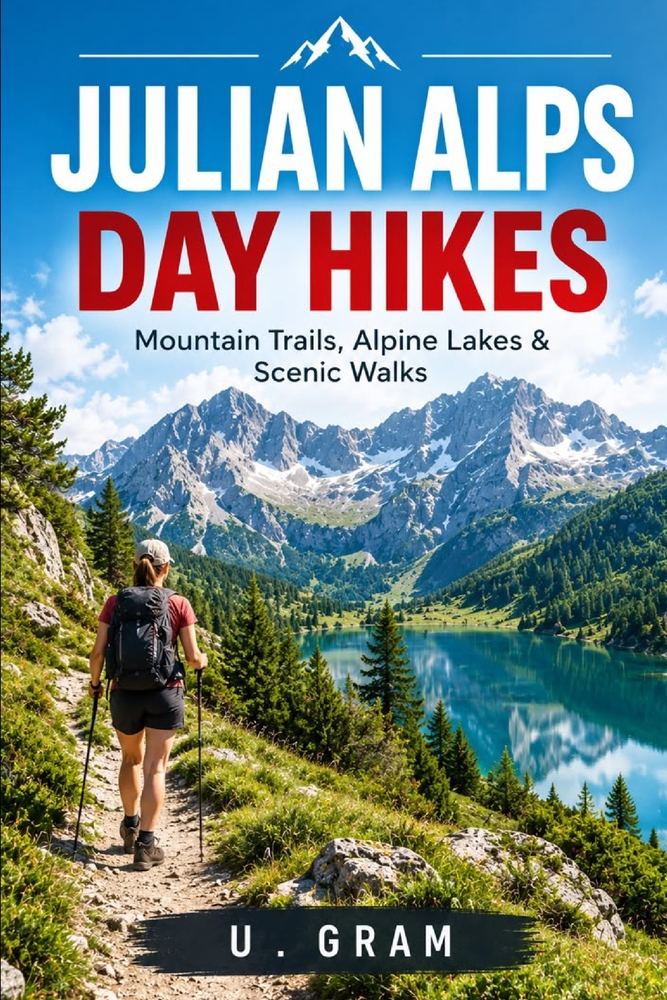 Julian Alps Day Hikes: Mountain Trails, Alpine Lakes & Scenic Walks cover