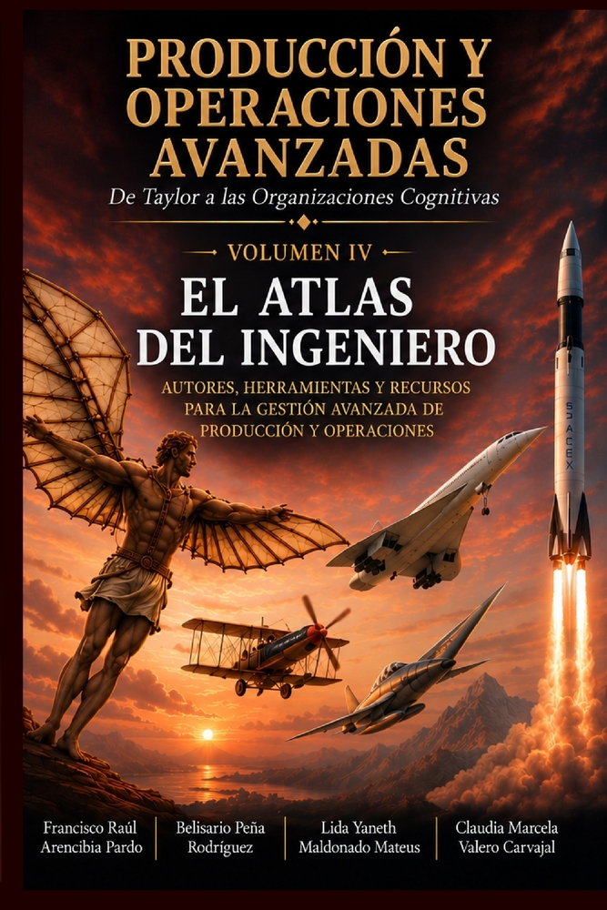PRODUCCIÓN Y OPERACIONES AVANZADAS. El Atlas del Ingeniero.: Volumen IV cover