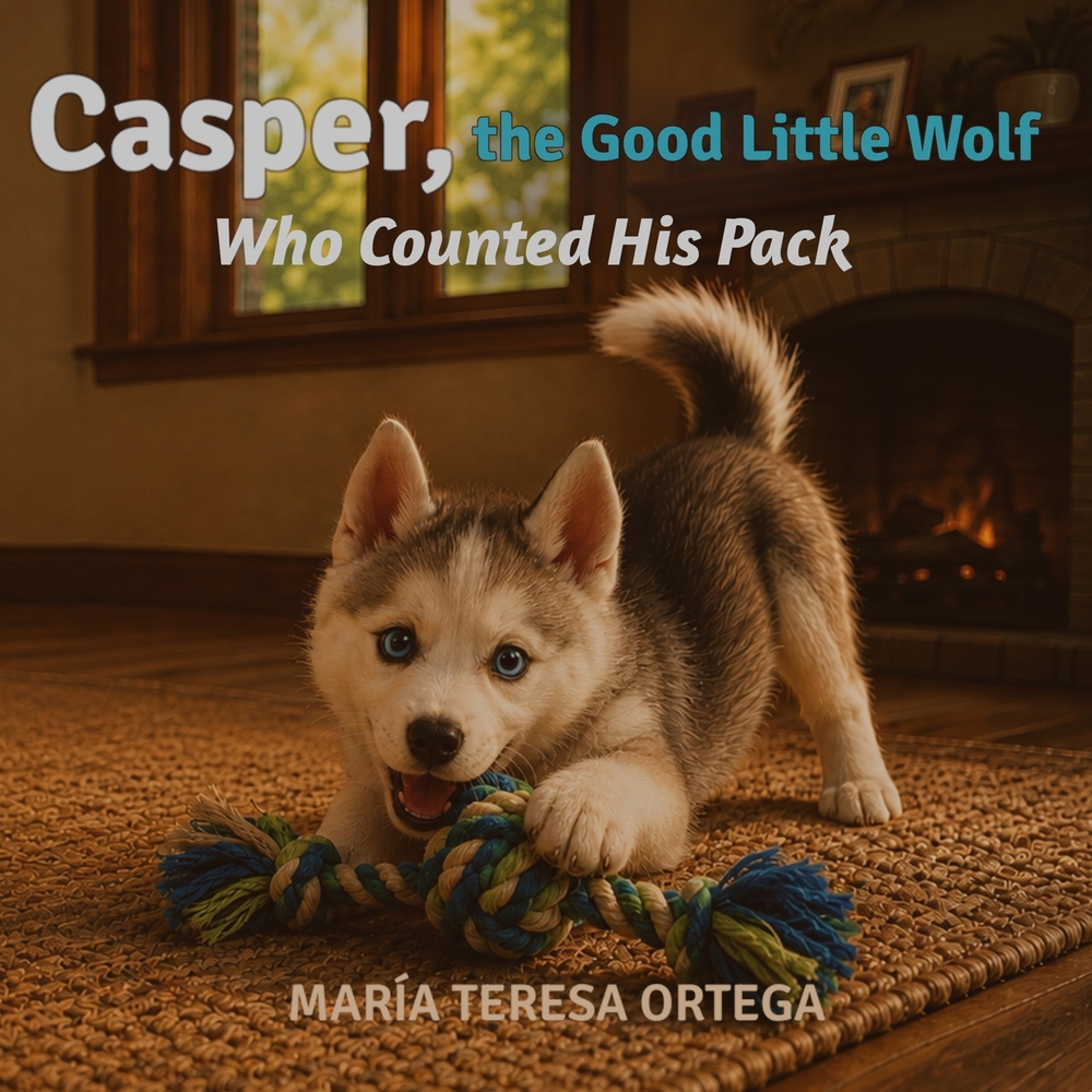 Casper, the Good Little Wolf Who Counted His Pack cover