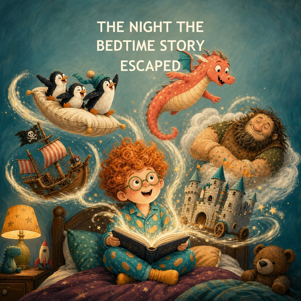 The Night the Bedtime Story Escaped cover