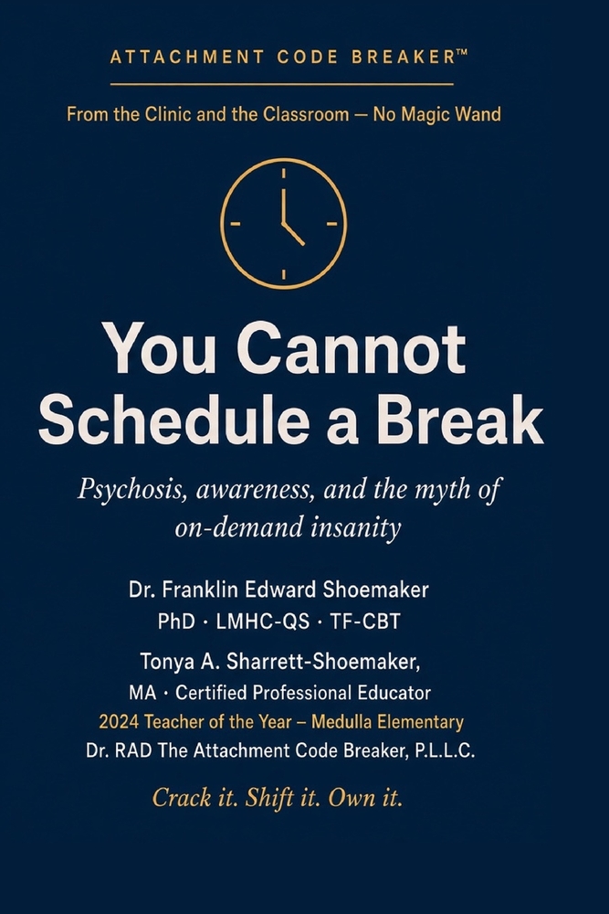 You Cannot Schedule a Break: Psychosis, Awareness, and the Myth of On-Demand Insanity cover