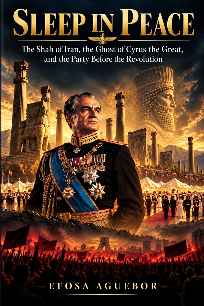 Sleep in Peace: The Shah of Iran, the Ghost of Cyrus the Great, and the Party Before the Revolution cover