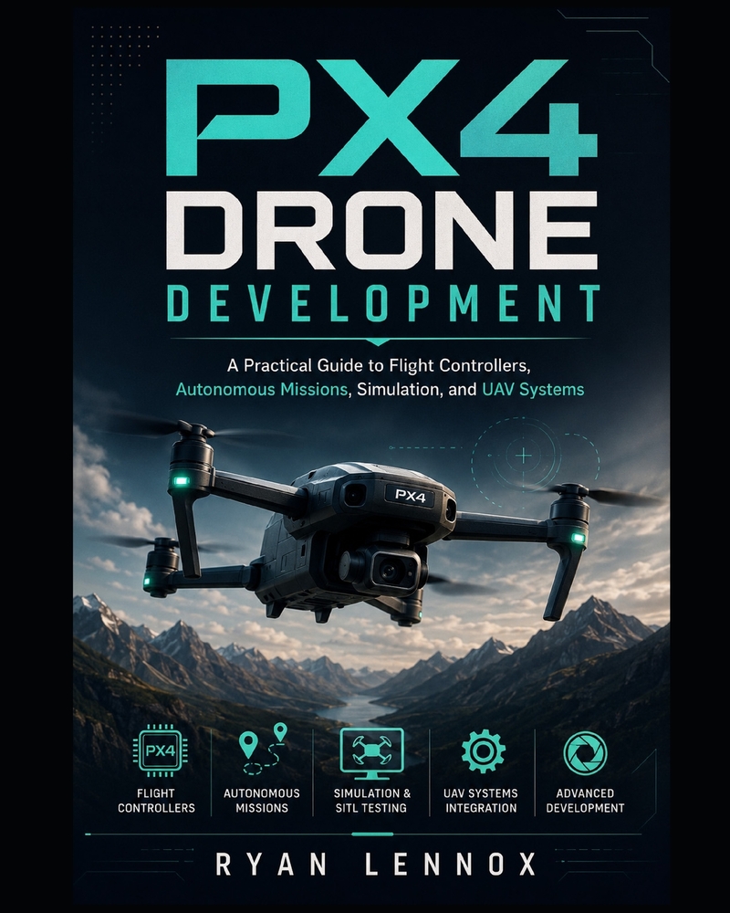 PX4 Drone Development: A Practical Guide to Flight Controllers, Autonomous Missions, Simulation, and UAV Systems cover