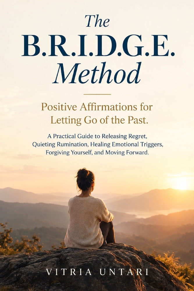 The B.R.I.D.G.E. Method. Positive Affirmations for Letting Go of the Past: Practical Guide to Releasing Regret, Quieting Rumination, Healing Emotional cover