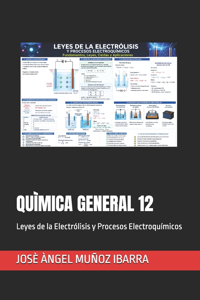 Quìmica General 12: Leyes de la Electrólisis y Procesos Electroquímicos cover