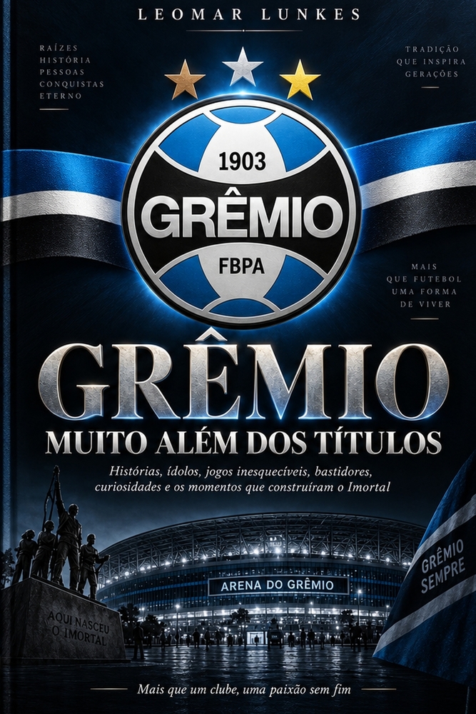 Grêmio - Muito Além DOS Títulos: Histórias, ídolos, jogos inesquecíveis, bastidores, curiosidades e os momentos que construíram o Imortal cover