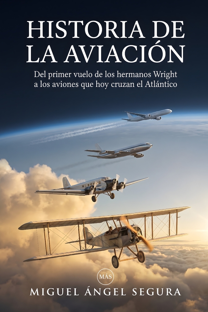 Historia de la aviación: Del primer vuelo de los hermanos Wright a los aviones que hoy cruzan el Atlántico cover