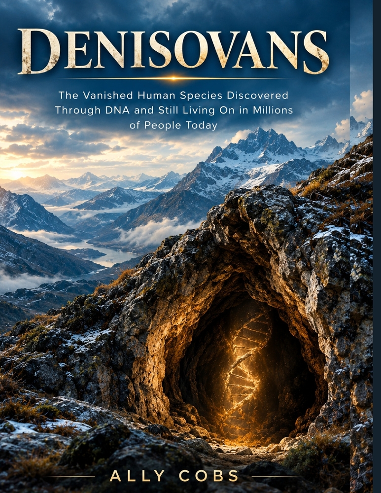 Denisovans: The Vanished Human Species Discovered Through DNA and Still Living On in Millions of People Today cover