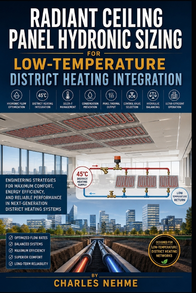 Radiant Ceiling Panel Hydronic Sizing for Low-Temperature District Heating Integration: Hydronic Flow Optimization, 45°C District Heating Integration, cover