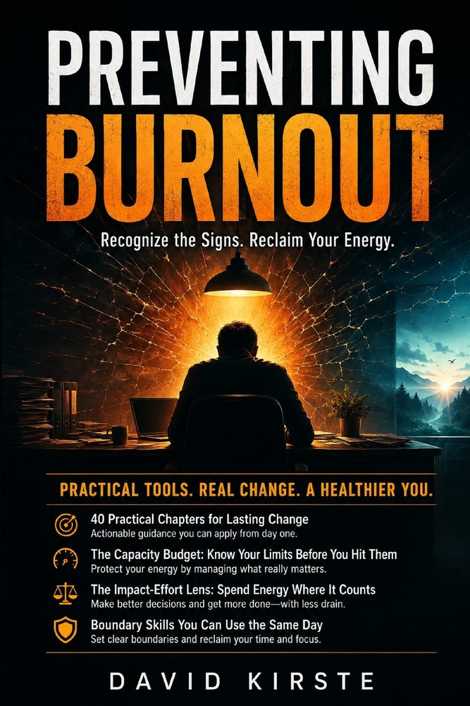 Preventing Burnout: The Complete Workplace Guide to Recognizing Warning Signs, Setting Boundaries, Managing Stress, and Building Lasting Work-Life Bal cover