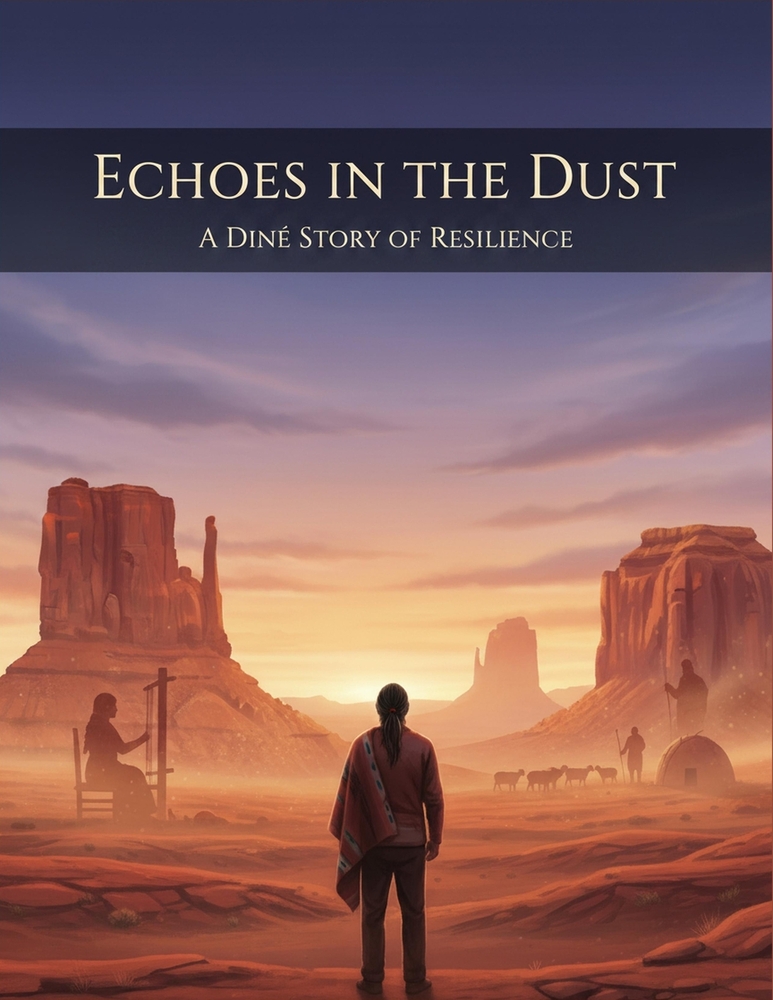 Echoes In The Dust: A Diné Story Of Resilience cover