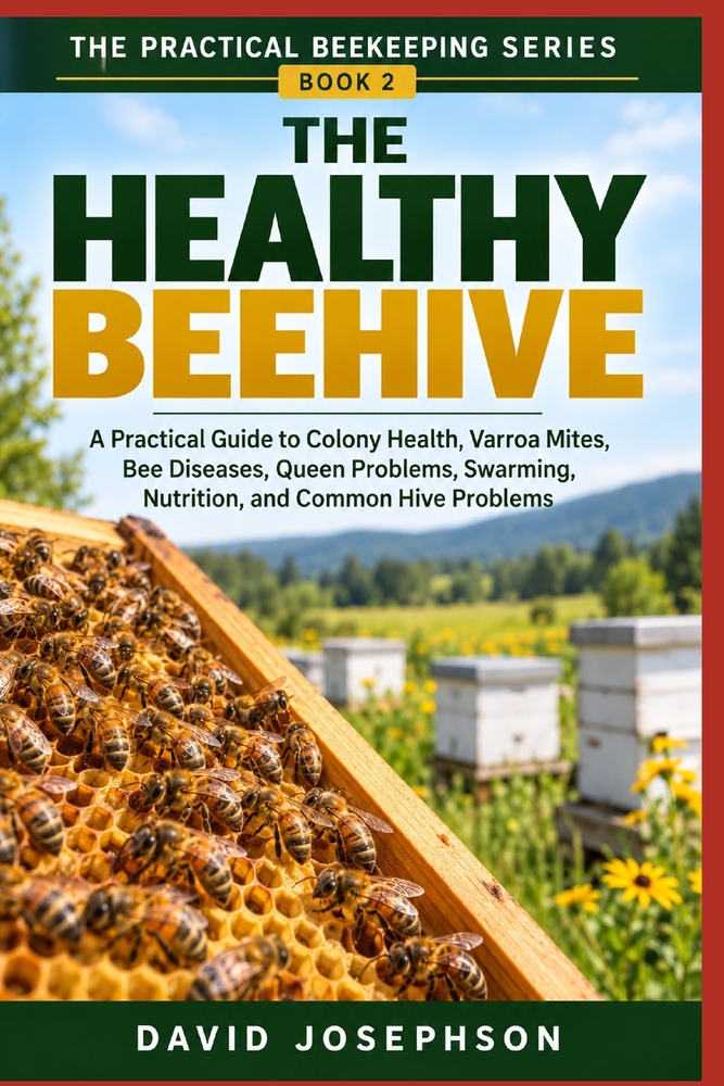 The Healthy Beehive: A Practical Guide to Colony Health, Varroa Mites, Bee Diseases, Queen Problems, Swarming, Nutrition, and Common Hive Problems cover
