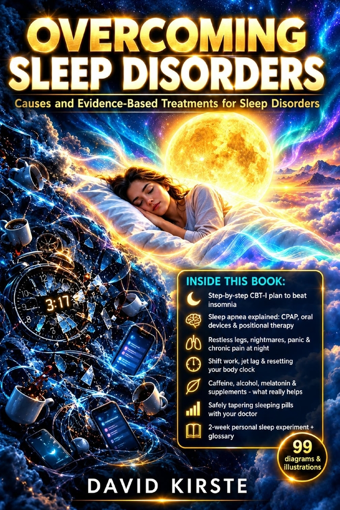 Overcoming Sleep Disorders: A CBT-I Guide to Beat Insomnia, Reset Your Circadian Rhythm, and Fix Sleep Apnea, Restless Legs, and Racing Thoughts for G cover