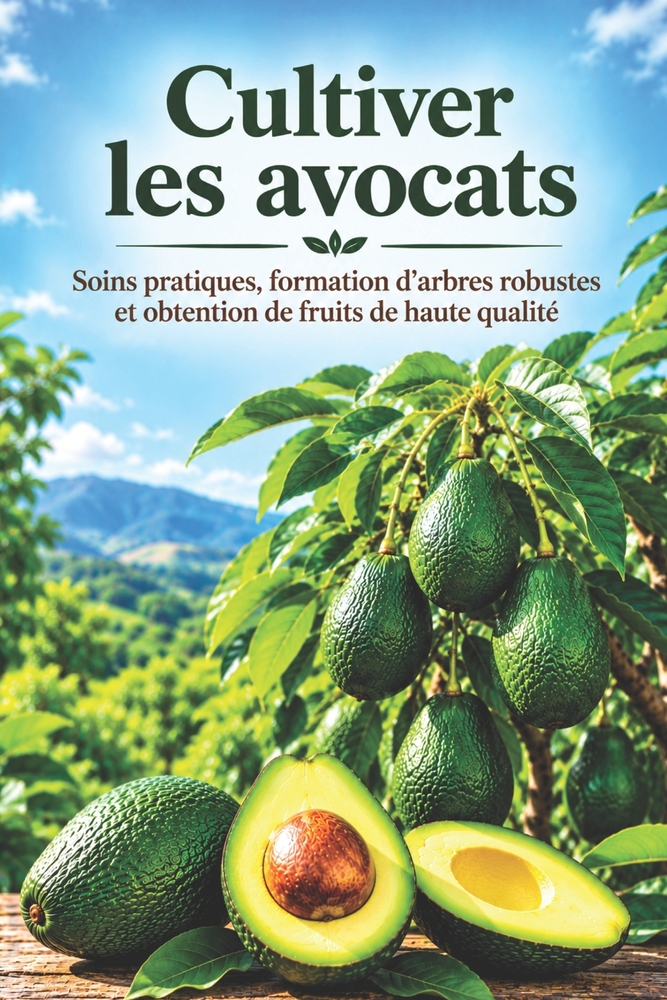 Cultiver les avocats: Soins pratiques, formation d'arbres robustes et obtention de fruits de haute qualité cover