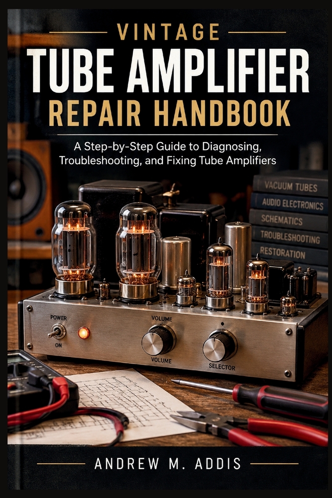 Vintage Tube Amplifier Repair Handbook cover