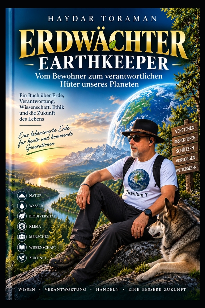Erdwächter - Earthkeeper: Vom Bewohner zum verantwortlichen Hüter unseres Planeten: Ein Buch über Erde, Verantwortung, Wissenschaft, Ethik und die Zuk cover