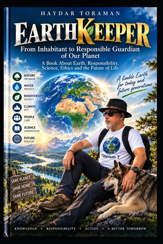 EARTHKEEPER - From Inhabitant to Responsible Guardian of Our Planet: A book about Earth, responsibility, science, ethics, and the future of life cover
