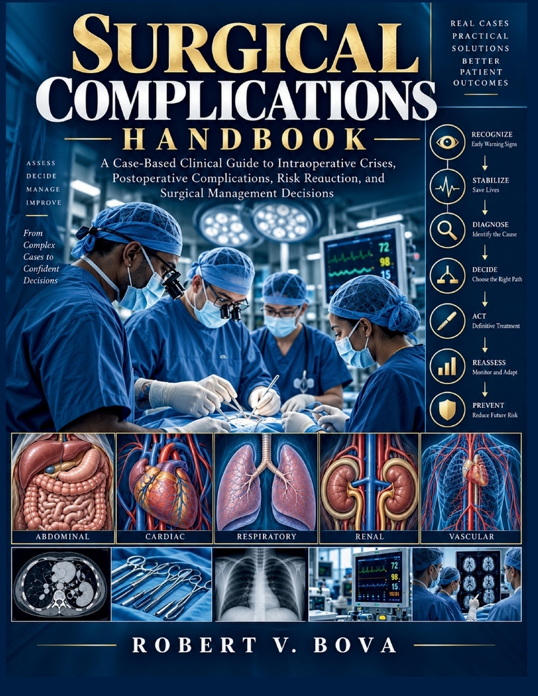 Surgical Complications Handbook: A Case-Based Clinical Guide to Intraoperative Crises, Postoperative Complications, Risk Reduction, and Surgical Manag cover