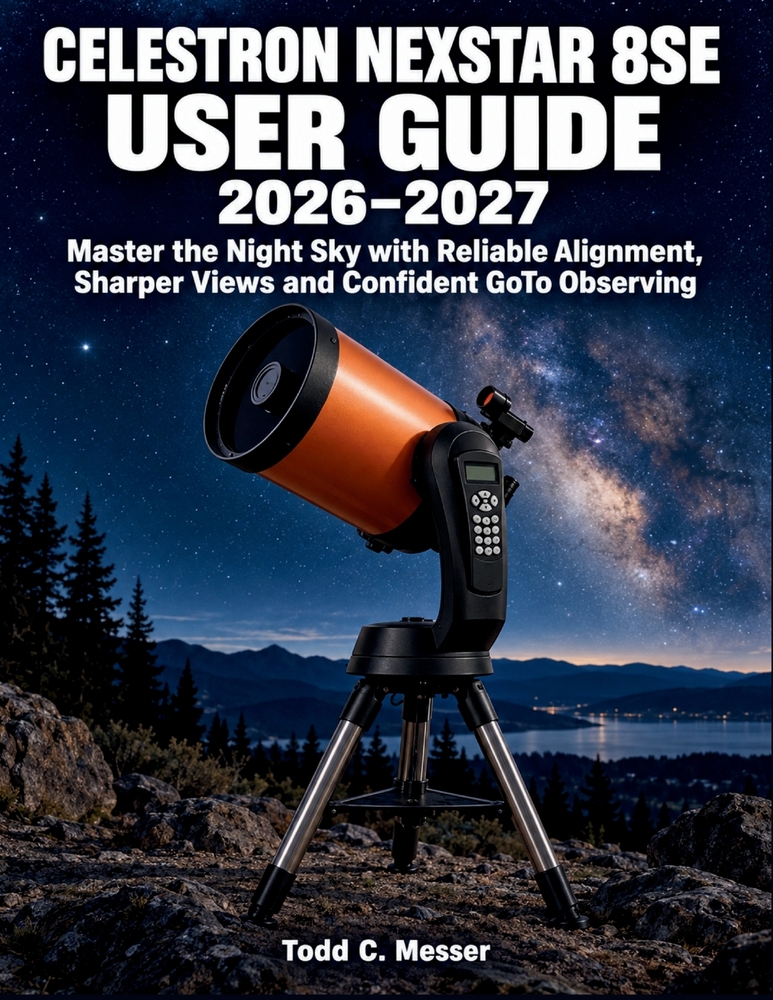 Celestron NexStar 8SE User Guide 2026-2027: Master the Night Sky with Reliable Alignment, Sharper Views and Confident GoTo Observing cover
