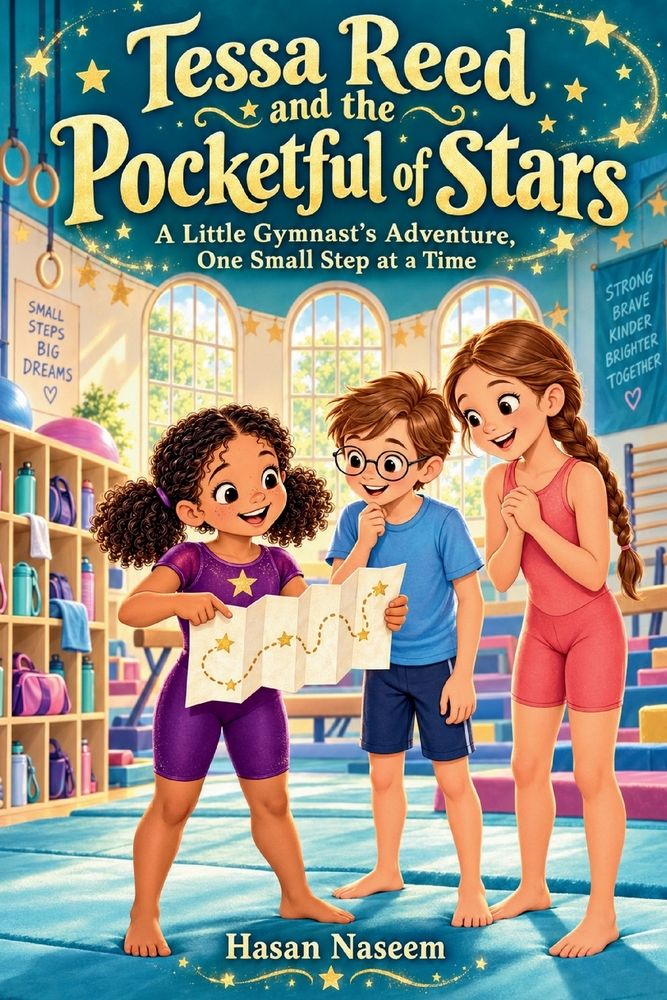 Tessa Reed and the Pocketful of Stars: A Little Gymnast's Adventure, One Small Step at a Time cover