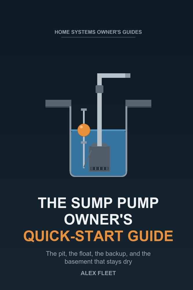 The Sump Pump Owner's Quick-Start Guide: The Pit, the Float, the Backup, and the Basement That Stays Dry cover