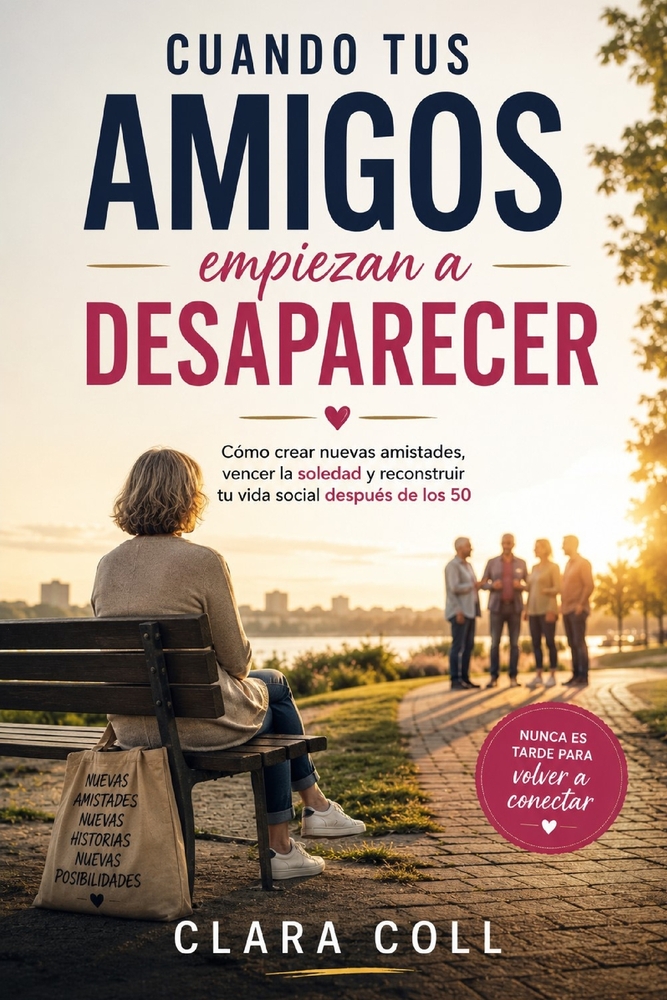 Cuando tus amigos empiezan a desaparecer: Cómo crear nuevas amistades, vencer la soledad y reconstruir tu vida social después de los 50 cover