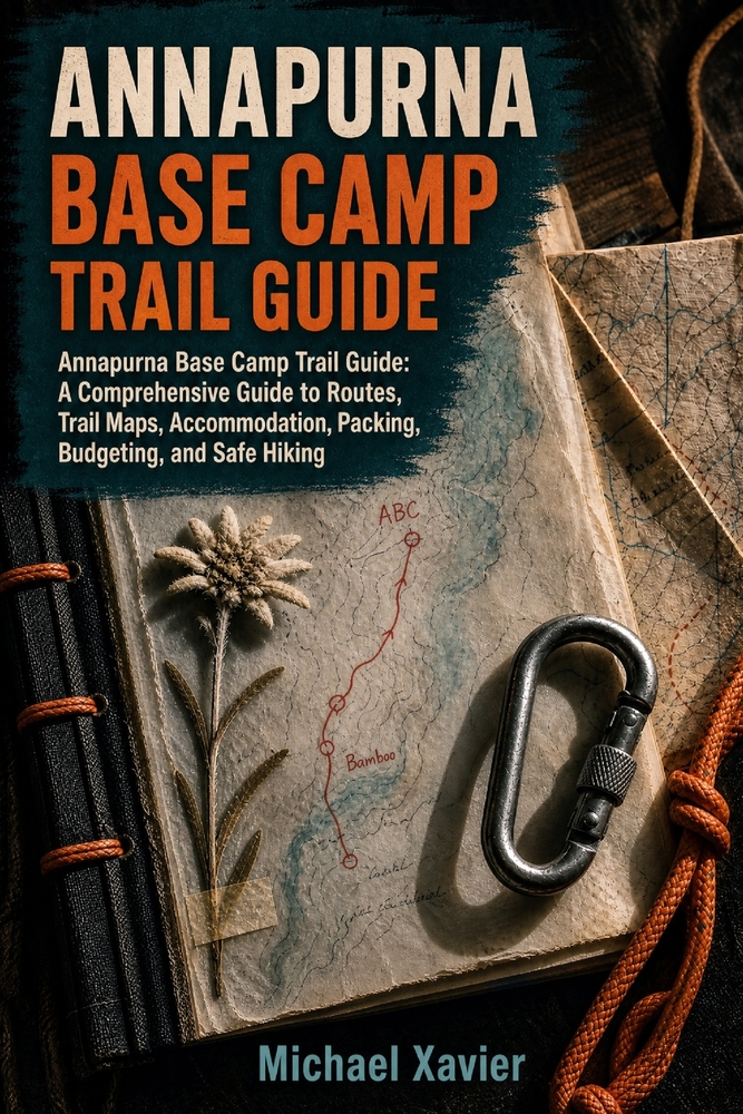 Annapurna Base Camp Trail Guide: Annapurna Base Camp Trail Guide: A Comprehensive Guide to Routes, Trail Maps, Accommodation, Packing, Budgeting, and cover
