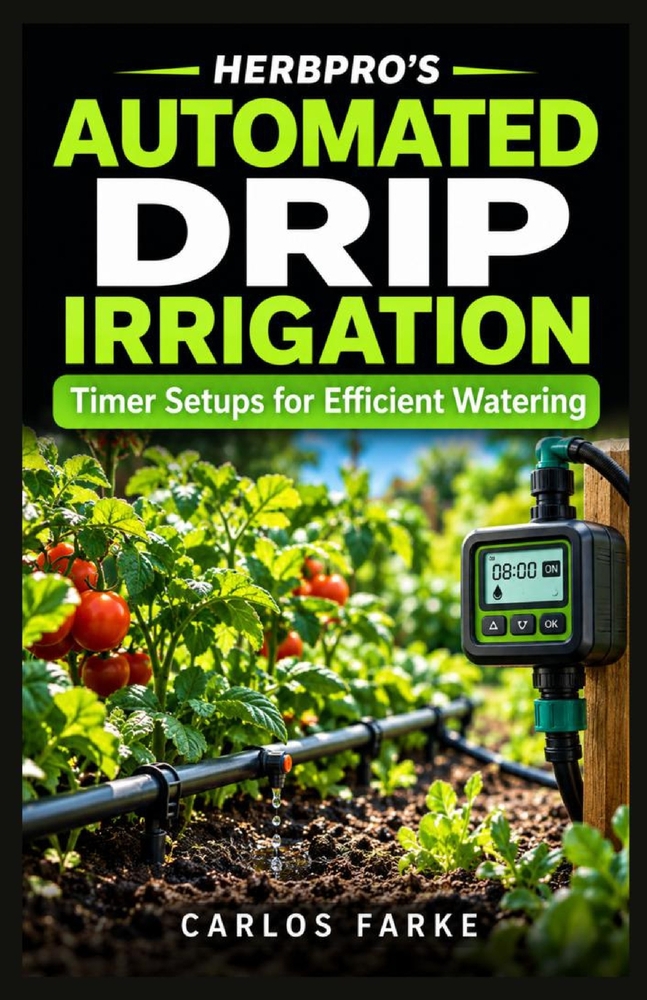 HerbPro's Automated Drip Irrigation: Timer Setups for Efficient Watering cover