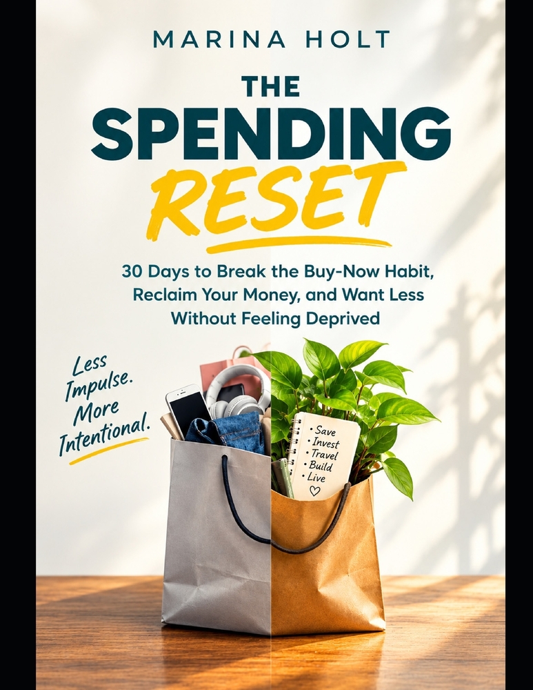 The Spending Reset: 30 Days to Break the Buy-Now Habit, Reclaim Your Money, and Want Less Without Feeling Deprived cover