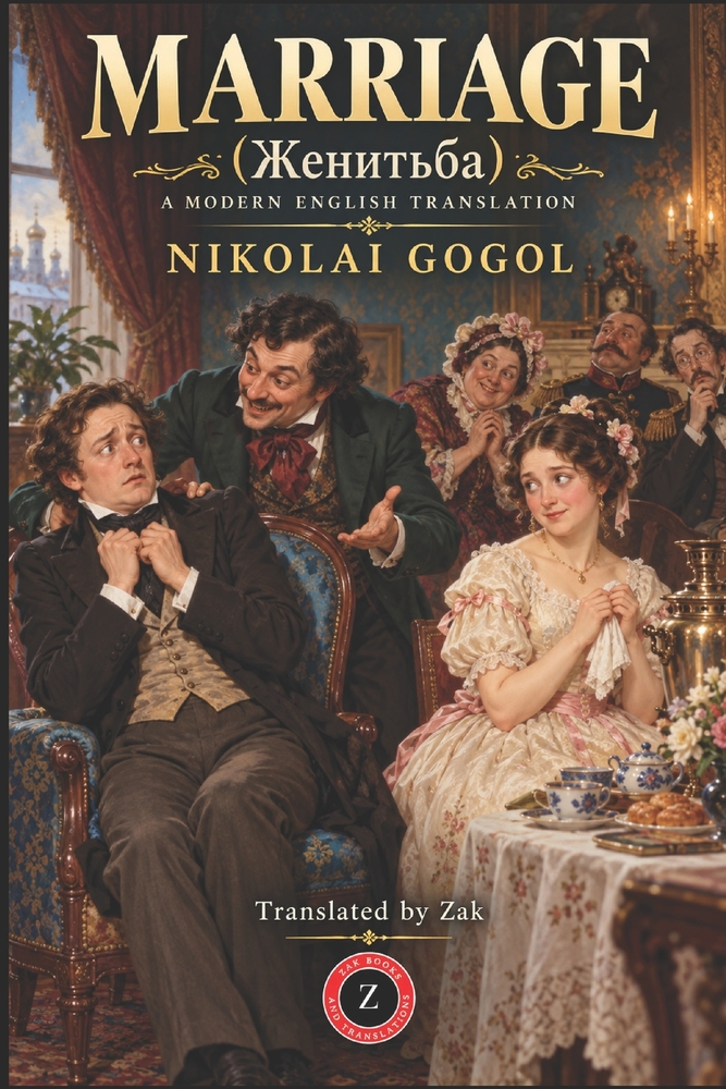 Marriage (Женитьба): A Modern English Translation cover