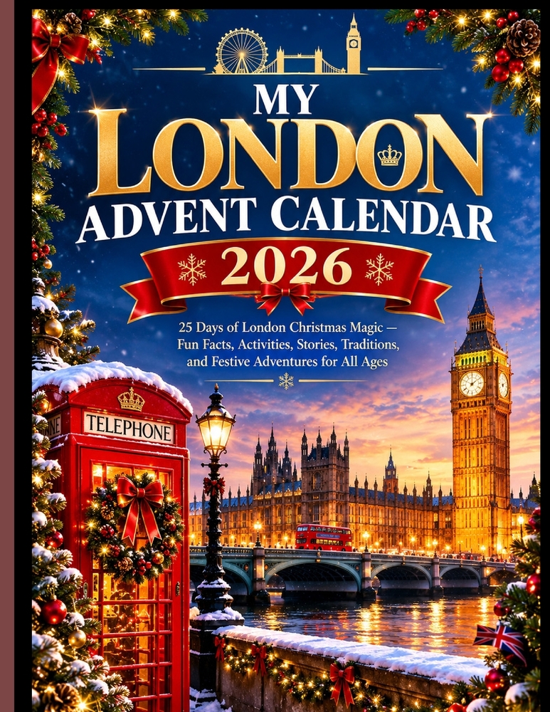 My London Advent Calendar 2026: 25 Days of London Christmas Magic - Fun Facts, Activities, Stories, Traditions, and Festive Adventures for All Ages cover