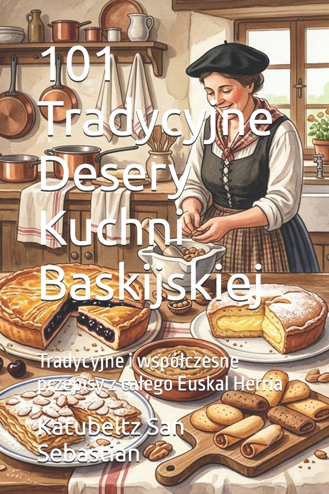 101 Tradycyjne Desery Kuchni Baskijskiej: Tradycyjne i wspólczesne przepisy z calego Euskal Herria cover