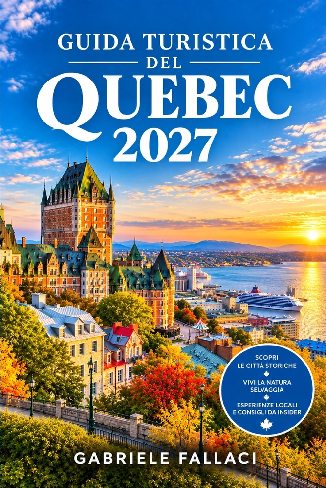 Guida Turistica del Quebec 2027: Bastioni storici, mercati vivaci e itinerari semplici per tutte le stagioni. cover