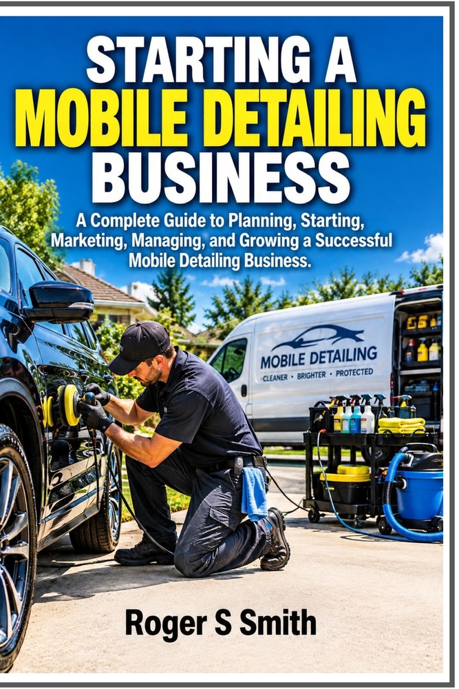 Starting a Mobile Detailing Business: A Complete Guide to Planning, Starting, Marketing, Managing, and Growing a Successful Mobile Detailing Business cover