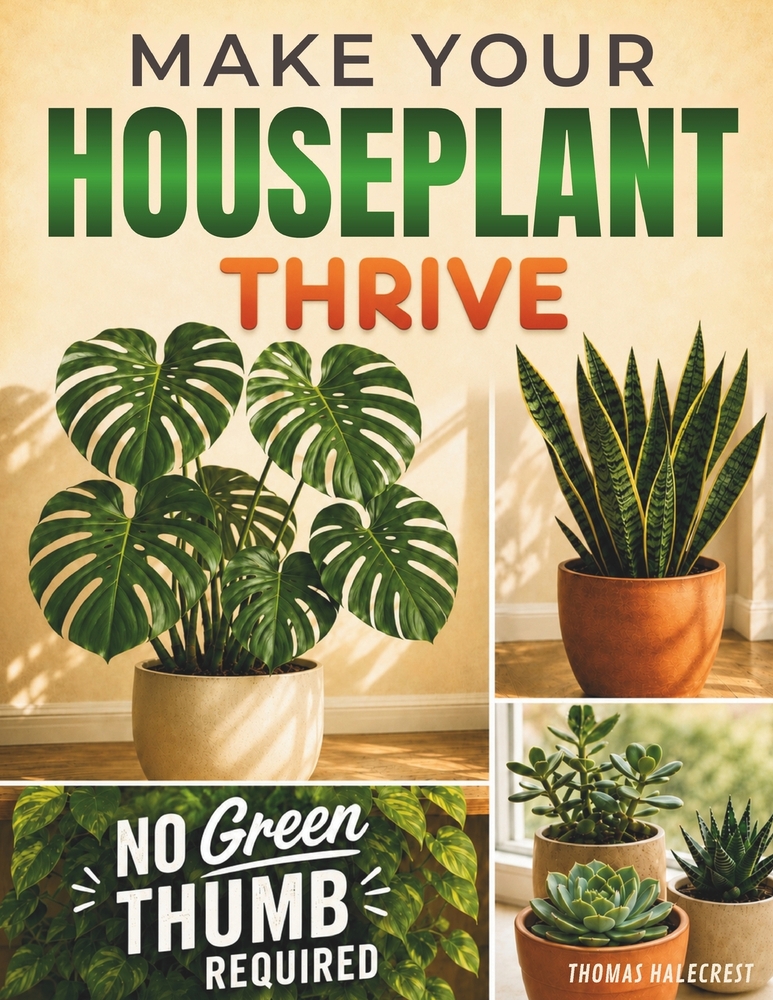 Make Your Houseplant Thrive: Spot Problems Fast, Fix Them With Confidence, and Transform Struggling Houseplants Into Beautiful Showpieces cover