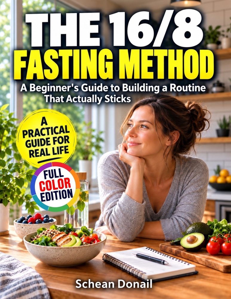 The 16/8 Fasting Method: A Beginner's Guide to Building a Routine That Actually Sticks cover