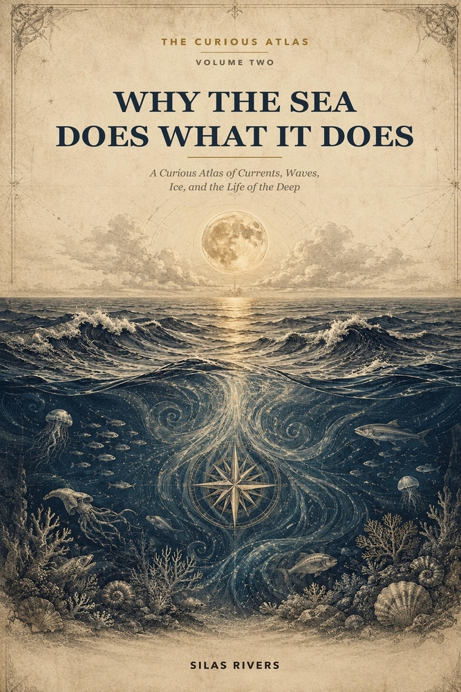 Why the Sea Does What It Does: A Curious Atlas of Currents, Waves, Ice, and the Life of the Deep cover