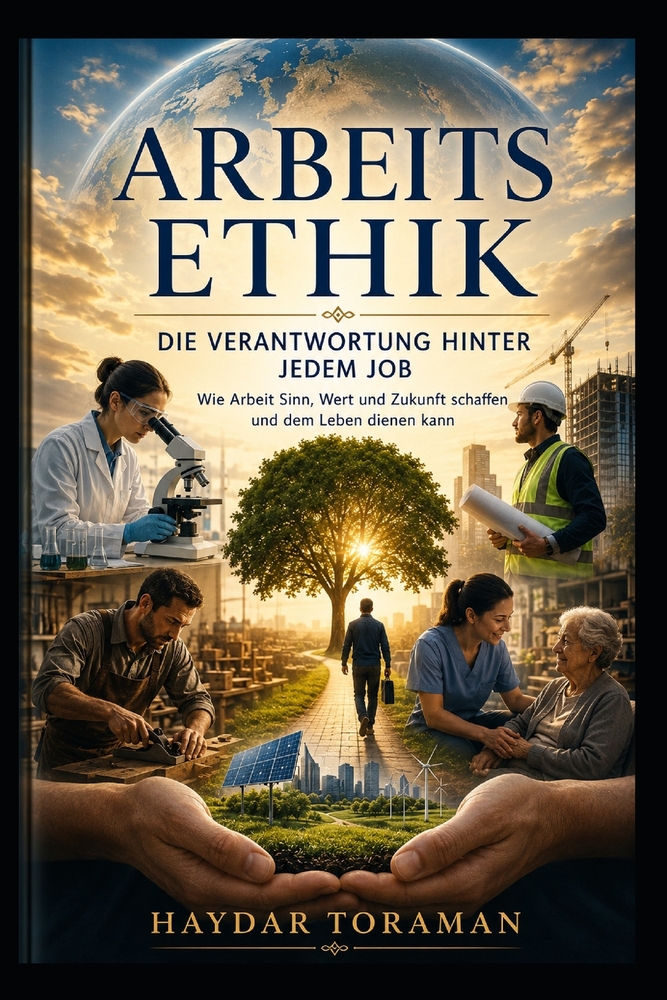 ARBEITSETHIK - Die Verantwortung hinter jeder Arbeit: Wie Arbeit Sinn, Werte und Zukunft schaffen und dem Leben dienen kann cover