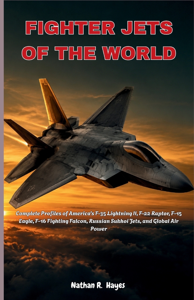 Fighter Jets of the World: Complete Profiles of America's F-35 Lightning II, F-22 Raptor, F-15 Eagle, F-16 Fighting Falcon, Russian Sukhoi Jets, and G cover