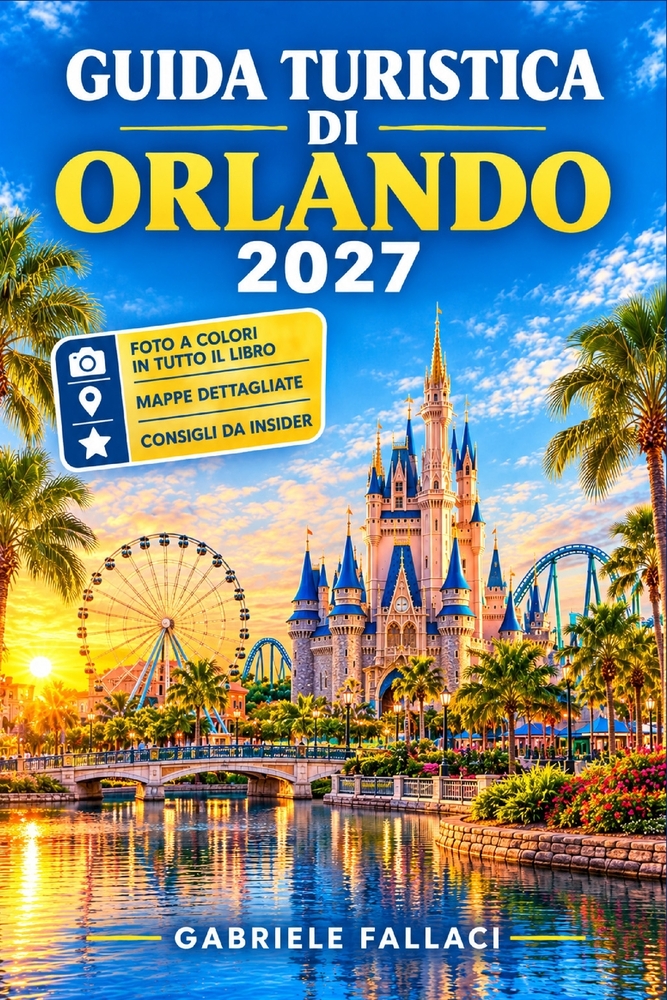 Orlando Guida Turistica Di 2027: Scopri parchi a tema, attrazioni per famiglie, avventure all'aria aperta, ristoranti, gite di un giorno e consigli lo cover