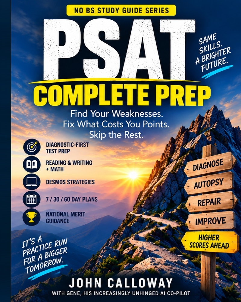 PSAT Complete Prep: Find Your Weaknesses. Fix What Costs You Points. Skip the Rest. cover