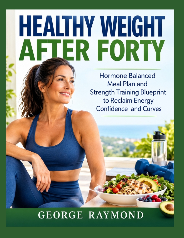 Healthy Weight After Forty: Hormone Balanced Meal Plan and Strength Training Blueprint to Reclaim Energy Confidence and Curves cover