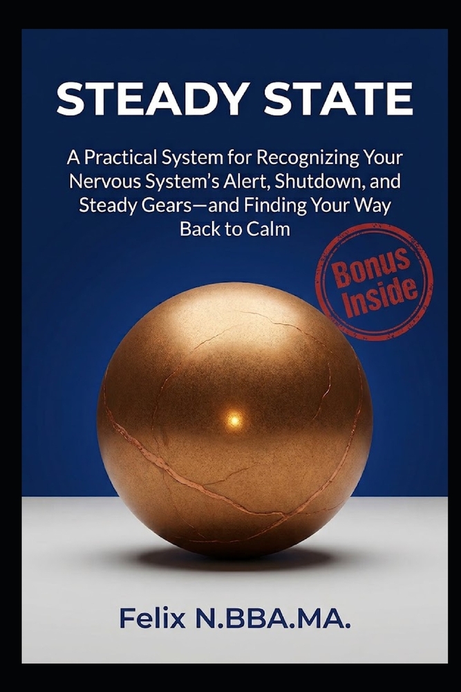 The Steady State: A Practical System for Recognizing Your Nervous System's Alert, Shutdown, and Steady Currents and Finding Your Way Back to Calm cover