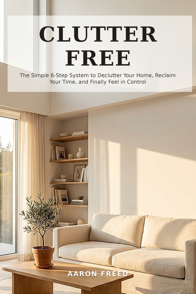 Clutter Free: The Simple 6-Step System to Declutter Your Home, Reclaim Your Time, and Finally Feel in Control cover
