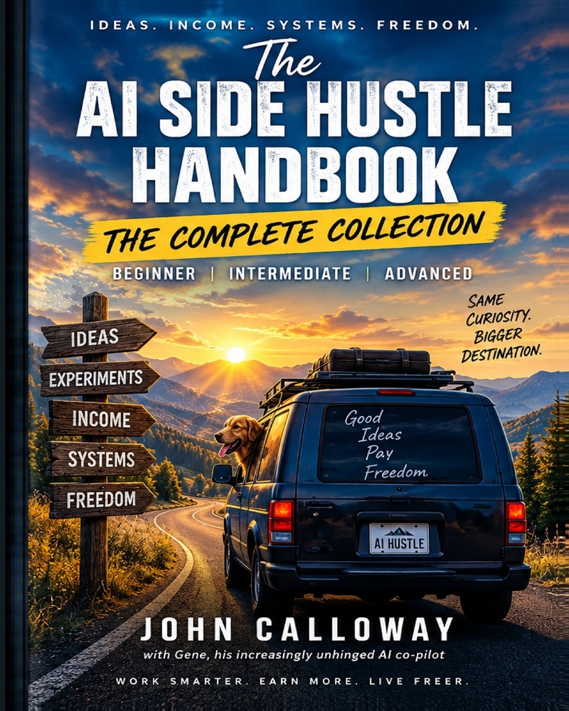 The AI Side Hustle Handbook: The Complete Collection: From First Experiment to a Business Worth Owning cover