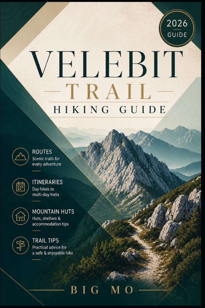 Velebit Trail Hiking Guide: Routes, Itineraries, Mountain Huts & Trail Tips cover