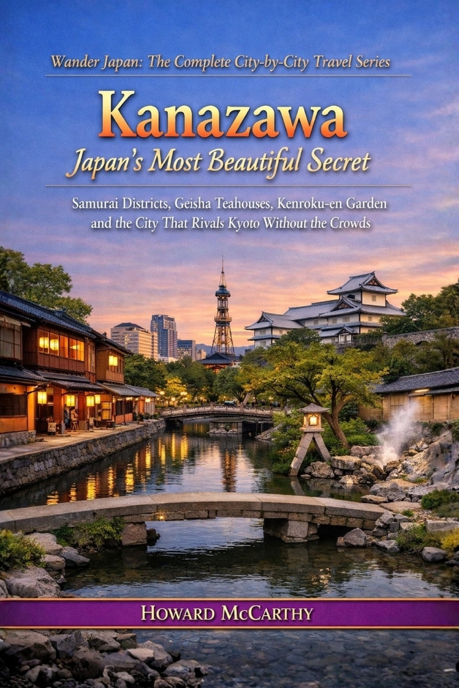 Kanazawa: Japan's Most Beautiful Secret: Samurai Districts, Geisha Teahouses, Kenroku-en Garden and the City That Rivals Kyoto Without the Crowds cover