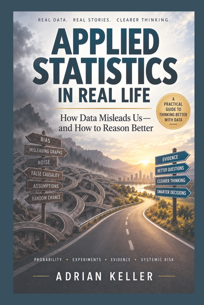 Applied Statistics in Real Life: How Data Misleads Us - and How to Reason Better cover