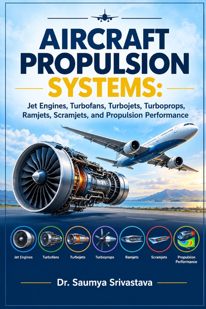 Aircraft Propulsion Systems: Jet Engines, Turbofans, Turbojets, Turboprops, Ramjets, Scramjets, and Propulsion Performance cover